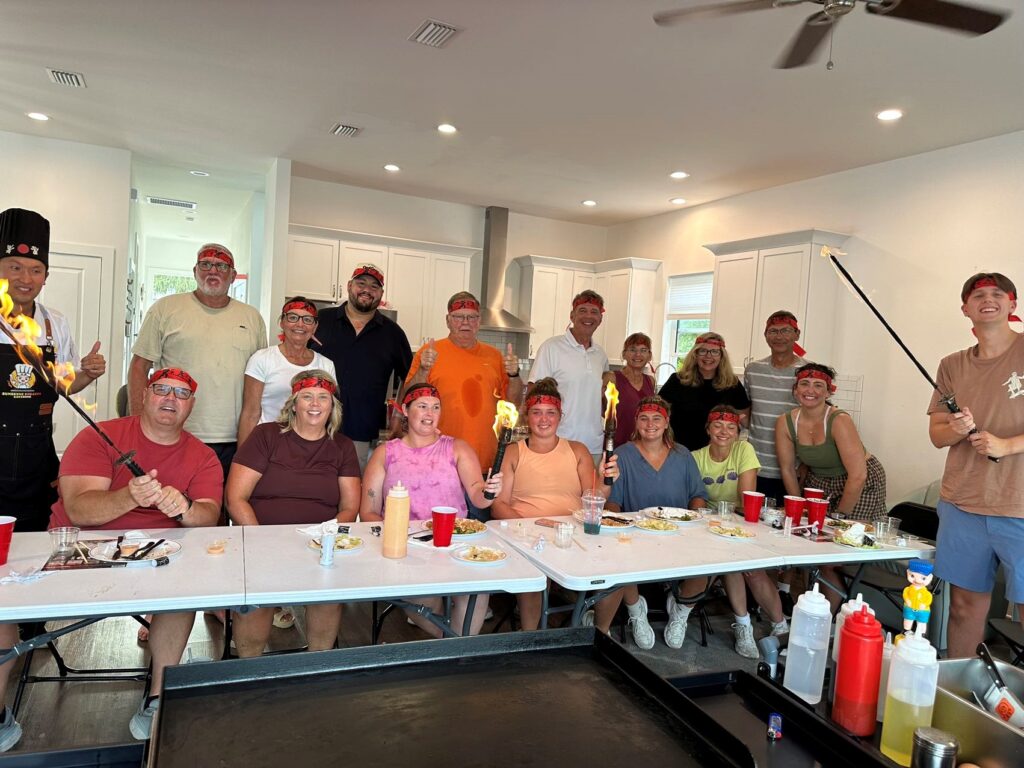 Spring Hill hibachi at home