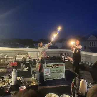 hibachi outdoor party