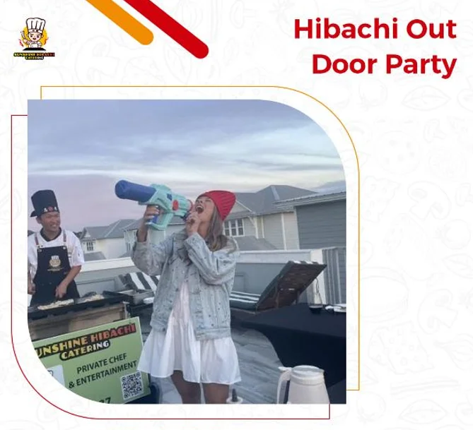 hibachi outdoor party