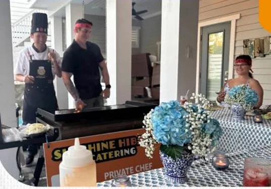 mobile hibachi in Panama City Beach