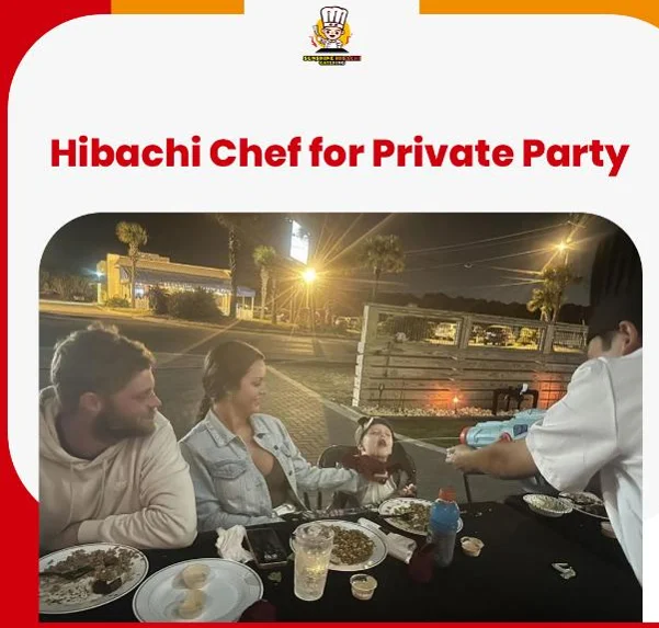 hibachi chef for private party