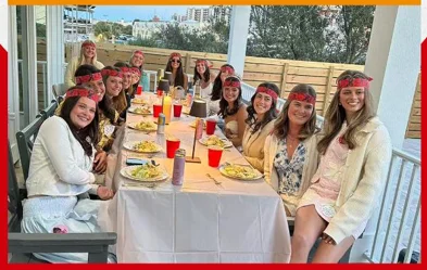hibachi out door party