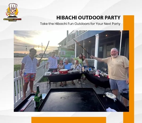 hibachi outdoor party